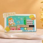 Dental Clinic 10th Anniversary Building Pin — presentation view