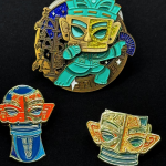 Artifact Enamel Pin Set manufactured metal product example
