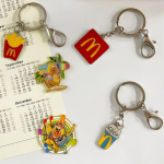 Branded Metal Keychains manufactured metal product example
