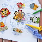 Character Pin Trading Set manufactured metal product example