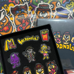 Character Promotional Pins manufactured metal product example