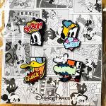 Comic Style Character Pins manufactured metal product example