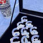 Crystal Letter Pin Set manufactured metal product example