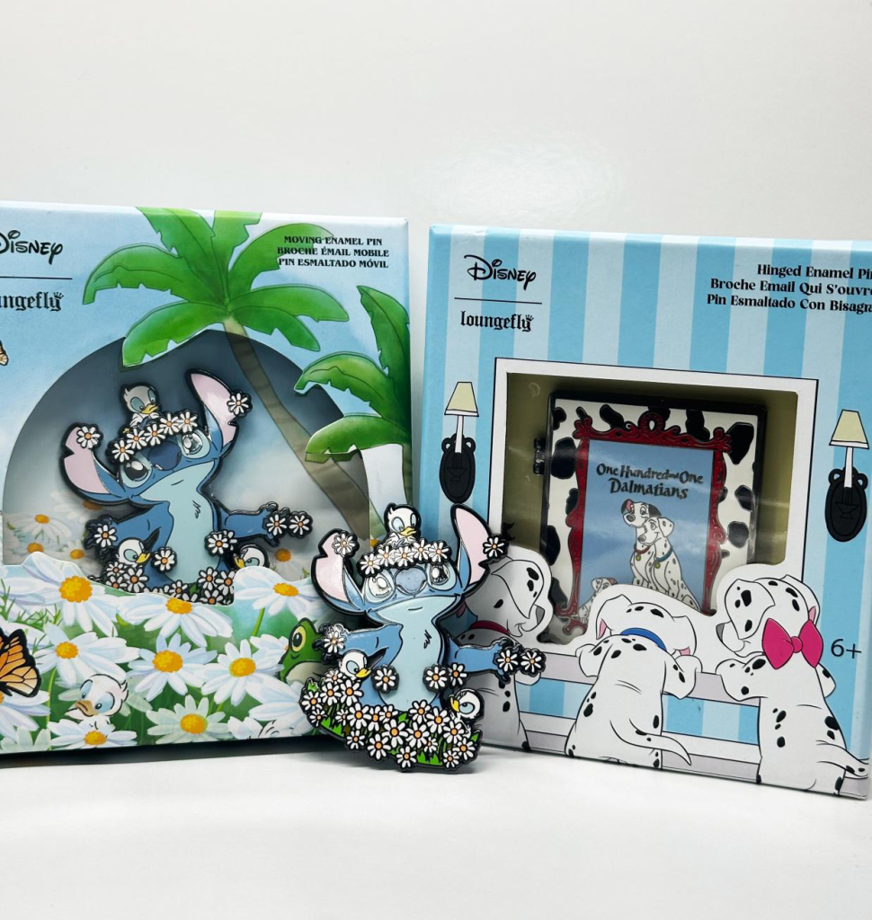Hinged Character Pin Gift Set manufactured metal product example