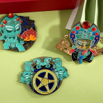 Museum Inspired Pin Collection 03 manufactured metal product example
