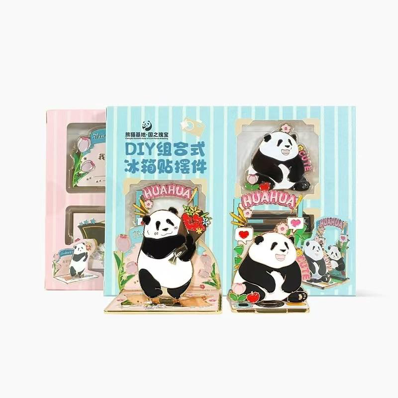 Panda-themed souvenir merchandise