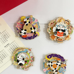 Panda Character Pin Set manufactured metal product example
