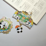 Panda Souvenir Keychains manufactured metal product example
