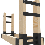Metal plant hooks and supports